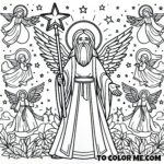 Bishop Shimun’s Brave Stand: A Coloring Story for Kids