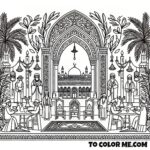 Bishop Shimun’s Bravery: A Coloring Chronicle for Children
