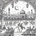 Sacred Lines: Mar Shimun’s Stand Against Persecution Coloring Book