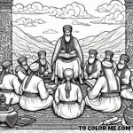 Coloring the Courage of Mar Shimun Bar Sabbae: A Saint’s Tale
