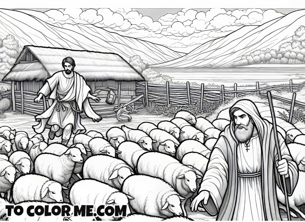Authority to Lay Down and Take Up - Coloring Exploration (John 10:11-18)
