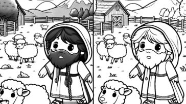 The Shepherd’s Choice - A Coloring Decision (John 10:11-18)