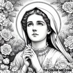 Sacred Coloring: Blessed Imelda Lambertini and The Sacrament