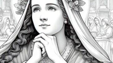 Blessed Imelda Lambertini: Inspirational Coloring for All Ages