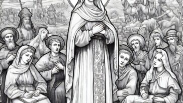 Blessed Imelda Lambertini: Color and Learn the Eucharist Miracle