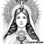 Color Your Devotion: Blessed Imelda & The Blessed Sacrament