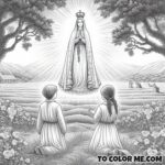 The Day Heaven Touched Fatima: Coloring the Vision of Mary