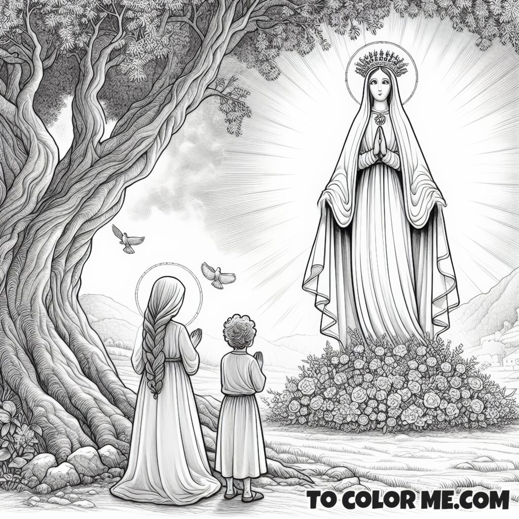 Holy Encounter in Fatima: The Children’s Vision in Color
