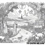 Coloring Peace: Our Lady’s Messages from Fatima