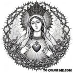 Coloring the Heart of Fatima: Mary’s Immaculate Love