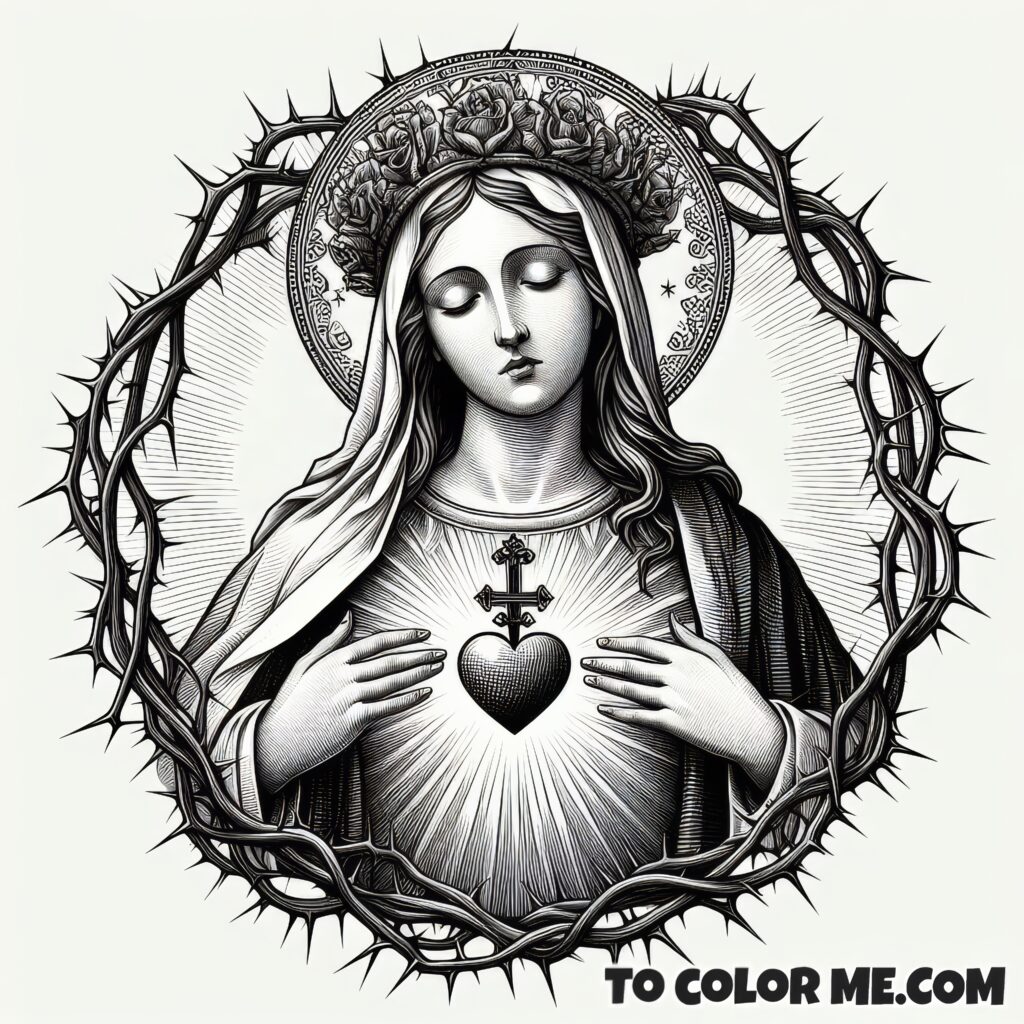 The Secret Heart of Fatima: Coloring Mary’s Compassion