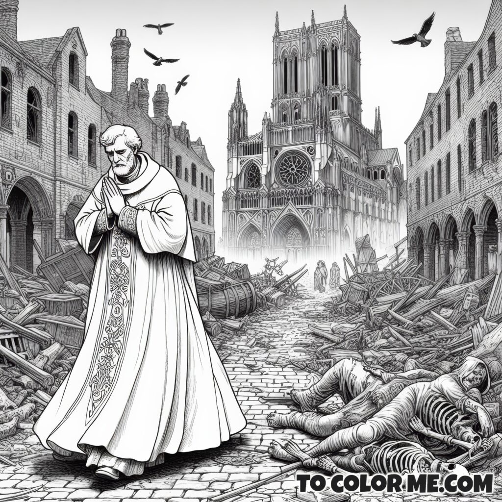 Coloring the Bishop’s Pilgrimage: Through Fatima’s Prophetic City