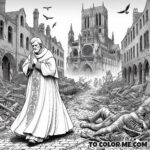 Coloring the Bishop’s Pilgrimage: Through Fatima’s Prophetic City
