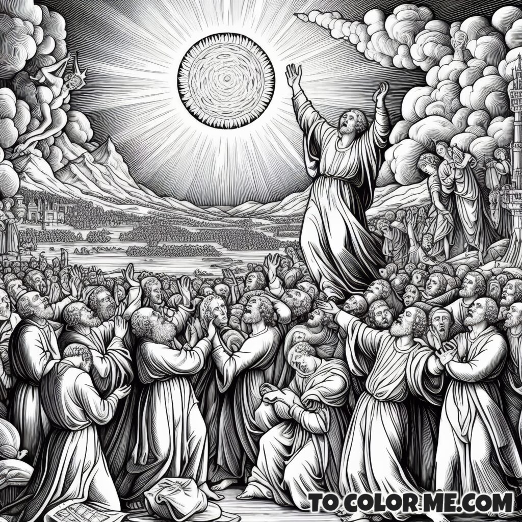 The Sun’s Day in Fatima: A Miraculous Moment to Color