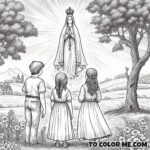 Coloring the Queen of Peace: The First Fatima Apparition