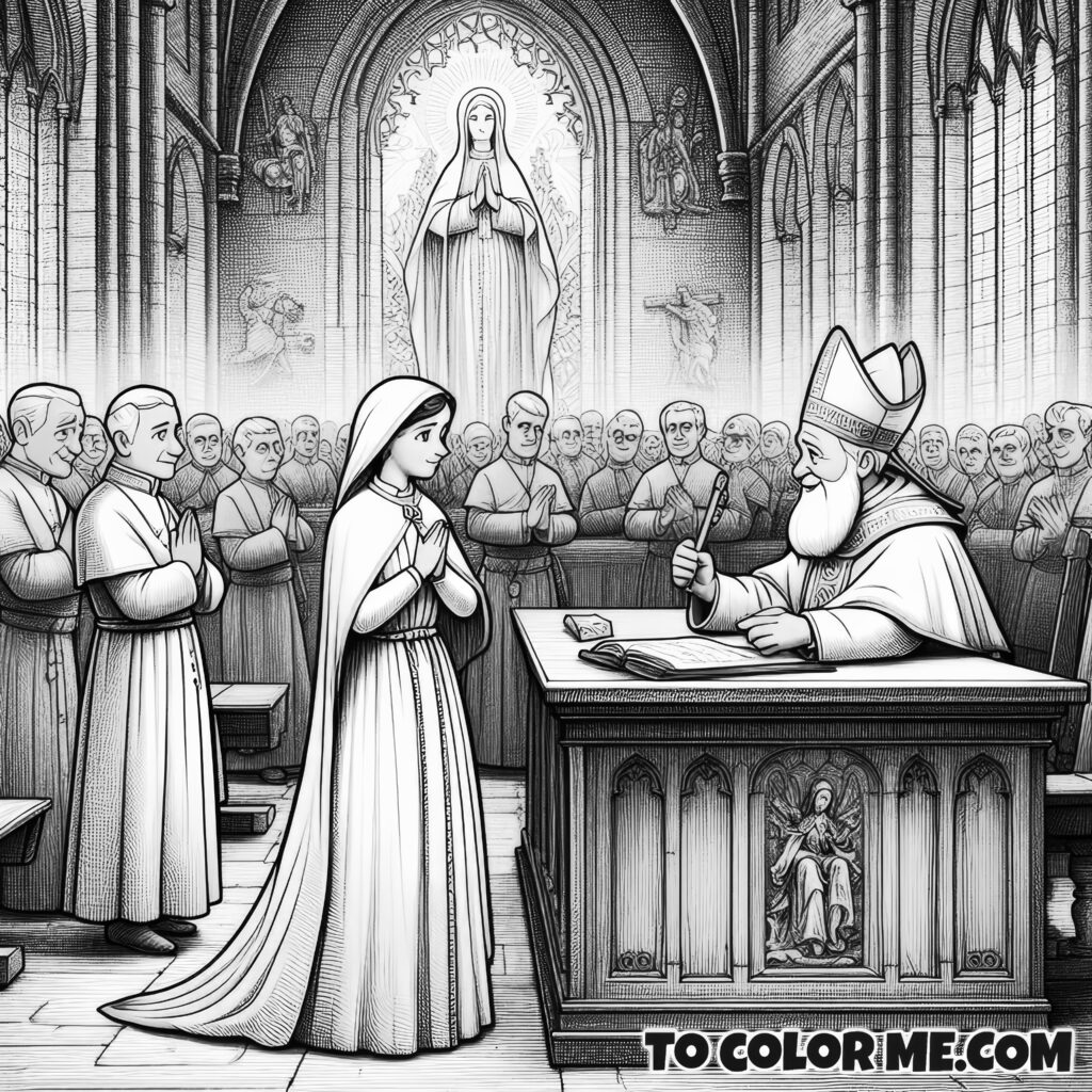 Church Confirms Fatima: A Historical Scene to Color