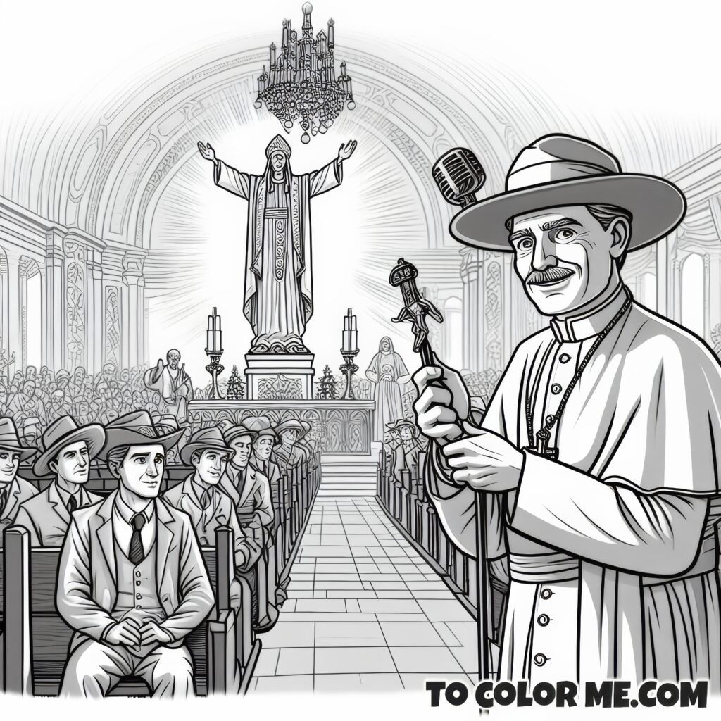 The Bishop’s Verdict: Fatima’s Miracle Approved for Coloring