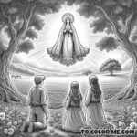 The Portuguese Miracle Begins: Coloring Our Lady’s Visit