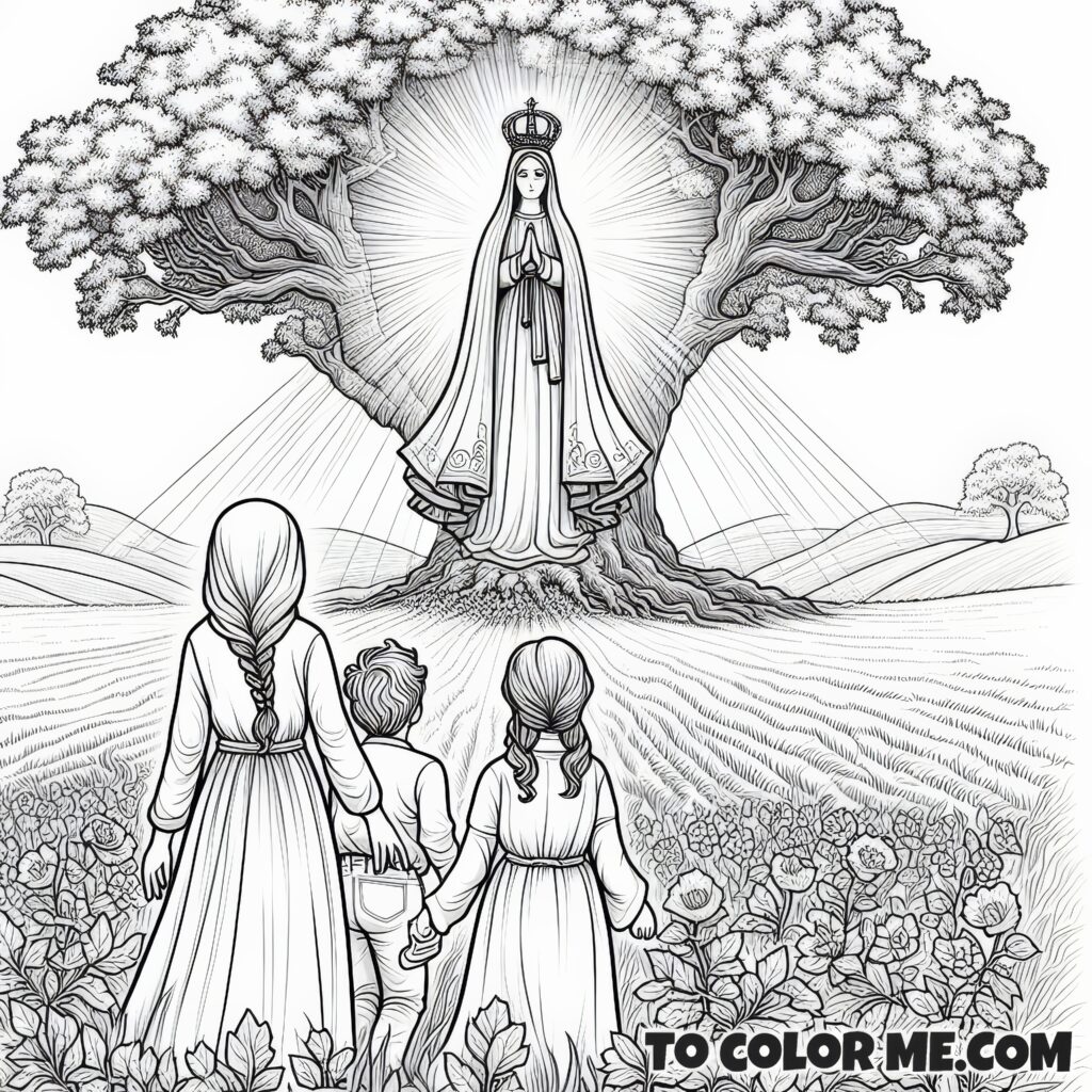 The Fatima Apparition in Living Color: Mary’s First Visit