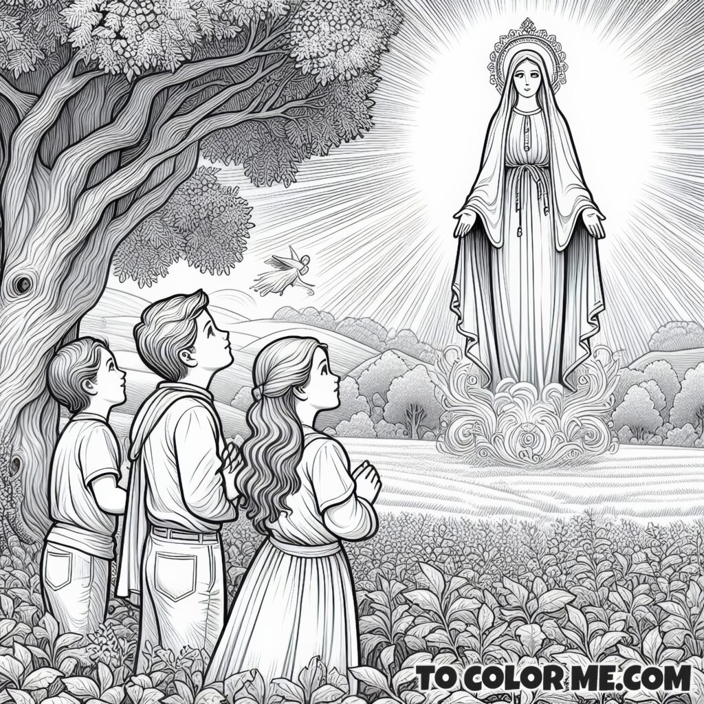 The Holy Apparition at Fatima: Coloring the Visionary Moment
