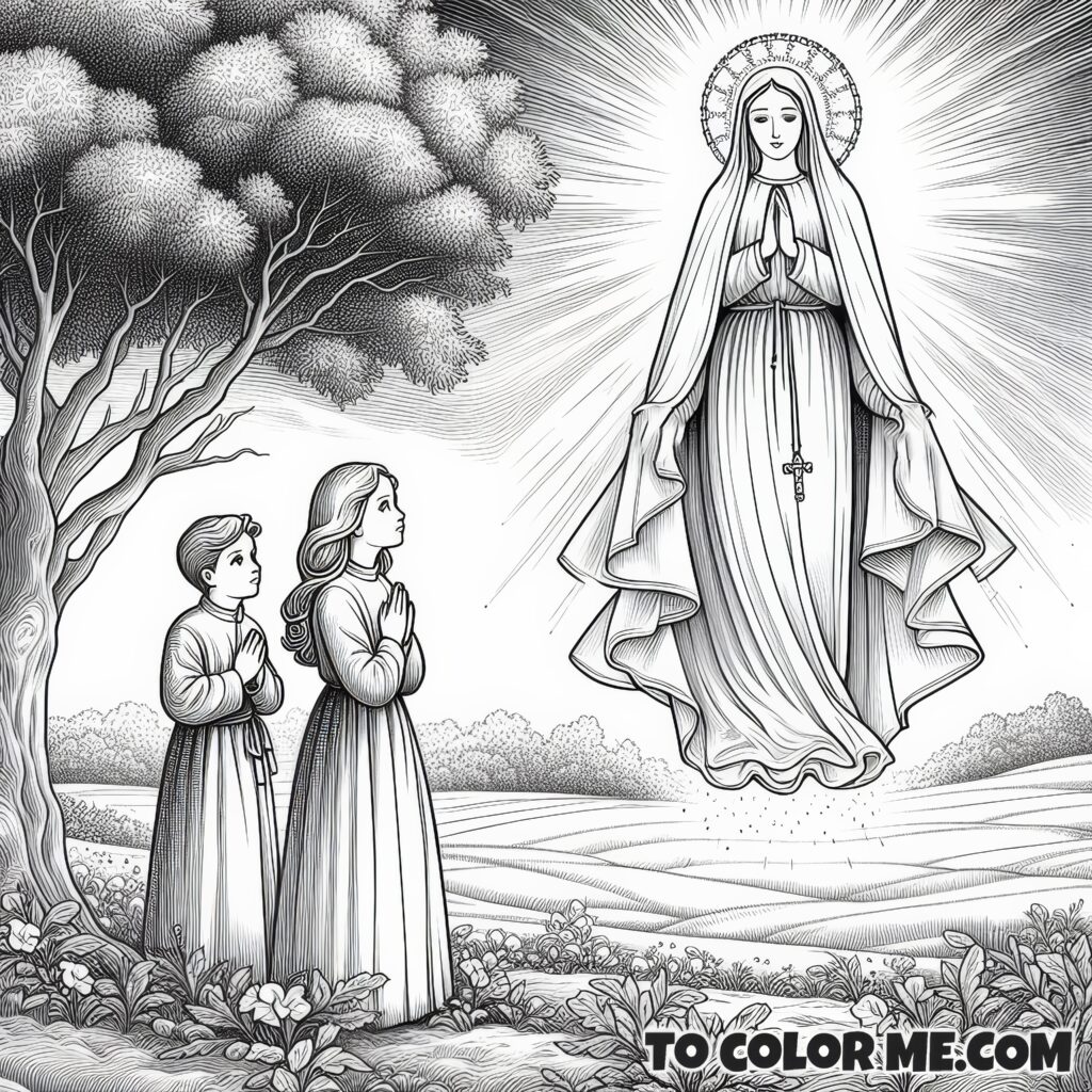 The Radiant Vision of Fatima: Coloring the Apparition Event