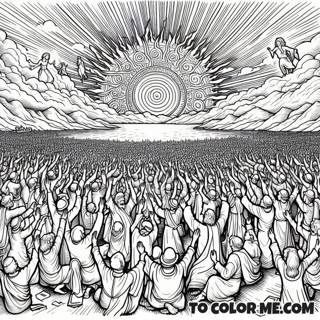 Witness the Miracle: Coloring Fatima’s Sun Dance