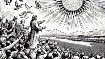The Sun’s Ballet at Fatima: A Historical Coloring Scene