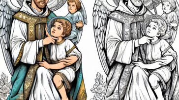 Coloring the Legacy of Saint Angelus: From Jerusalem to Heaven