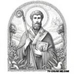 Color and Learn: The Life of Saint Athanasius Educational Page