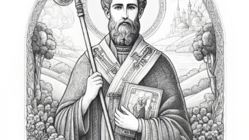 Color and Learn: The Life of Saint Athanasius Educational Page