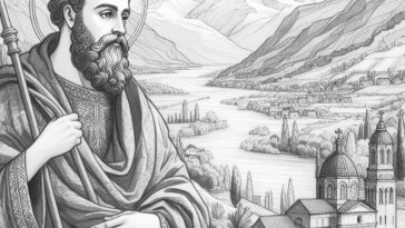 Saint Athanasius: The Defender of Orthodoxy Coloring Page
