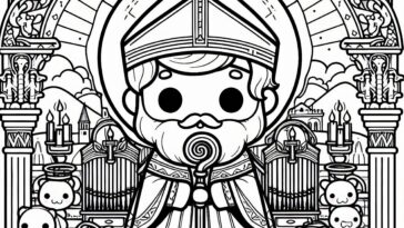 Saint Fidelis of Sigmaringen: A Martyr’s Coloring Tribute