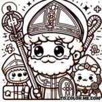 The Valiant Saint Fidelis: A Historical Coloring Journey