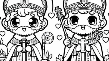 Martyrdom of Saint Fidelis: A Coloring Story of Sacrifice