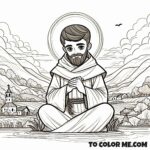 Saint Fidelis of Sigmaringen: Color and Learn His Story