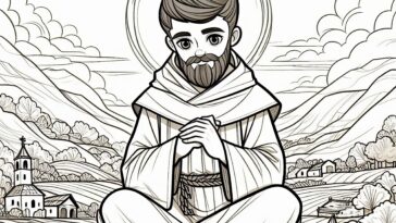 Saint Fidelis of Sigmaringen: Color and Learn His Story