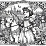 Color the Courage of Joan of Arc - Inspirational scenes from a saint’s life