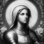 Illustrated Tales of Joan of Arc to Color - Bring her story to life with your palette