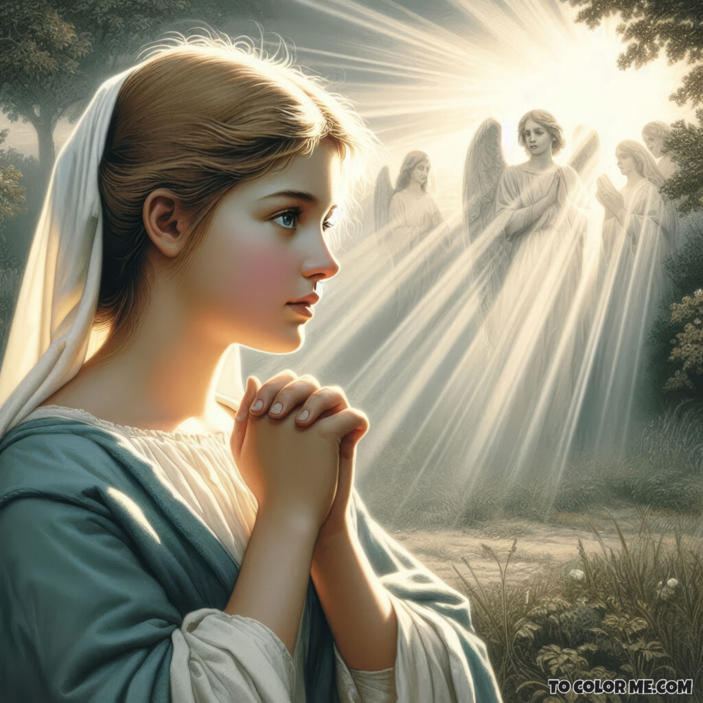 Joan of Arc’s Divine Mission: A Coloring Chronicle