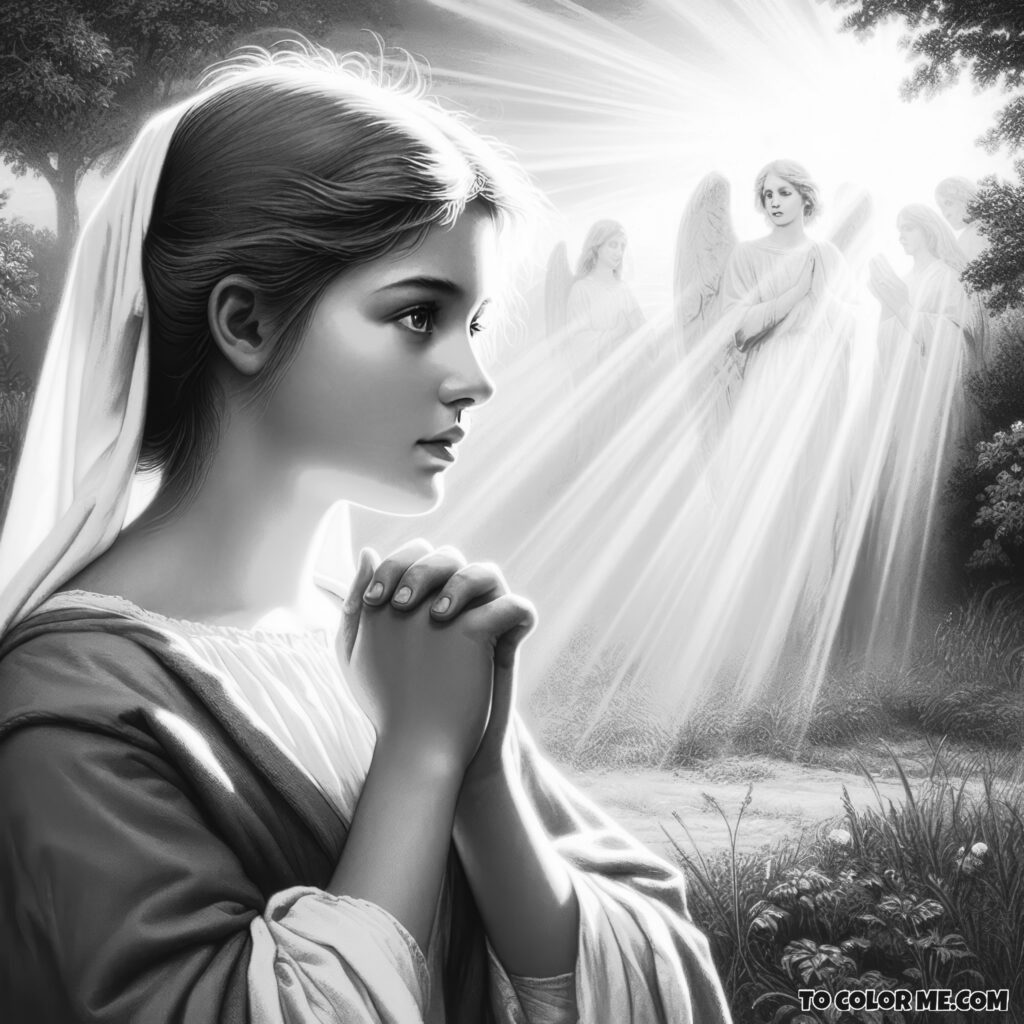 Joan of Arc’s Divine Mission: A Coloring Chronicle