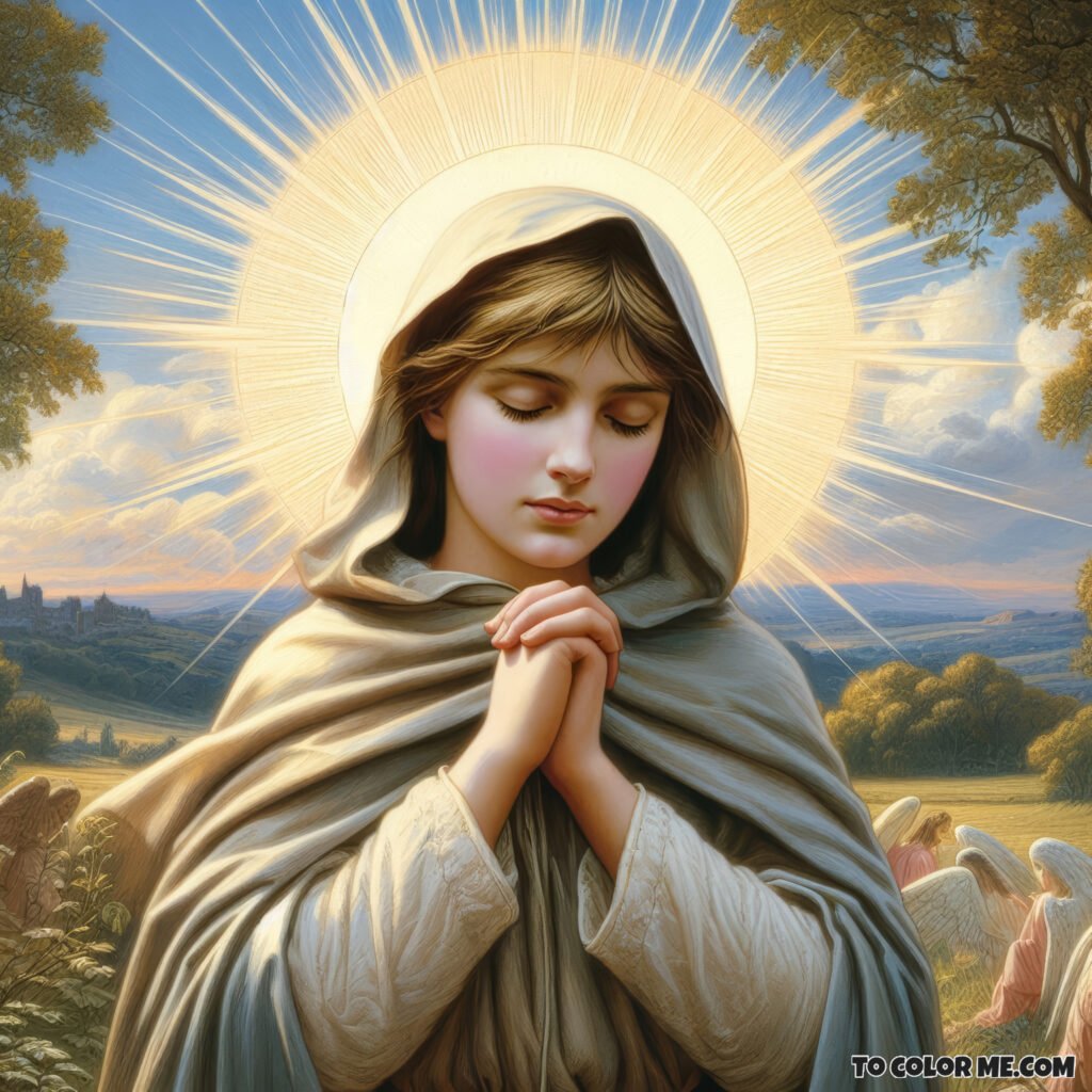 The Majestic Life of Joan of Arc: A Coloring Tribute