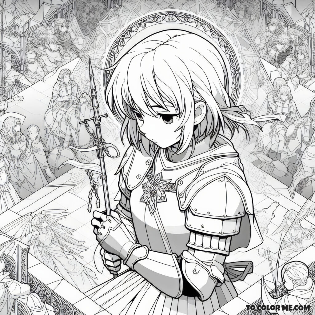 The Saint of Orléans: Joan of Arc - Color History’s Heroine