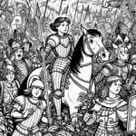 The Chronicles of Joan of Arc - A Coloring Adventure