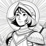 The Fearless Joan of Arc - Color the Legend