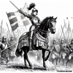 The Saint with a Sword: Joan of Arc - Coloring Pages