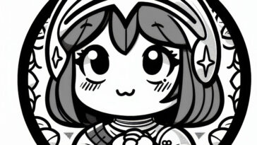 Joan of Arc: The Emblem of Courage - A Coloring Page Collection