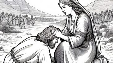 Saint Joanna’s Celestial Reveal: Coloring the History of Saint John’s Burial - Creative Project