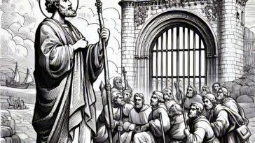 Saint John’s Unyielding Spirit: A Coloring Tribute