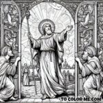 Color the Miraculous Tale of Saint John the Apostle
