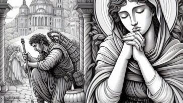 Prayers in Bondage: Saint Julia’s Solace - Inspirational Scenes to Color